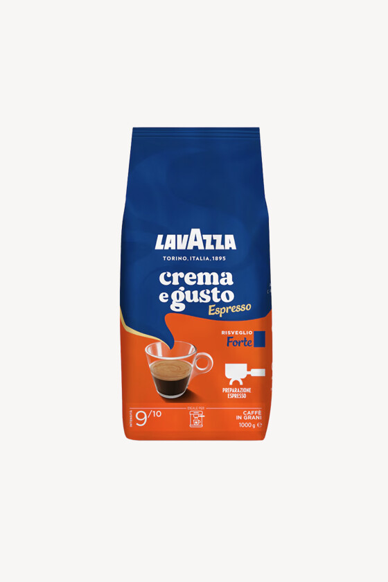 Lavazza kávé - Kávé 3-féle variánssal - Szemes - Lavazza Crema e Gusto Forte - 1 kg - 6 db - 1 karton