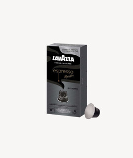Lavazza kávé - Kávé 3-féle variánssal - Kapszulás - Nespresso kompatibilis - Lavazza Espresso Maestro Ristretto Aluminium - 10 kapszula - 1 db