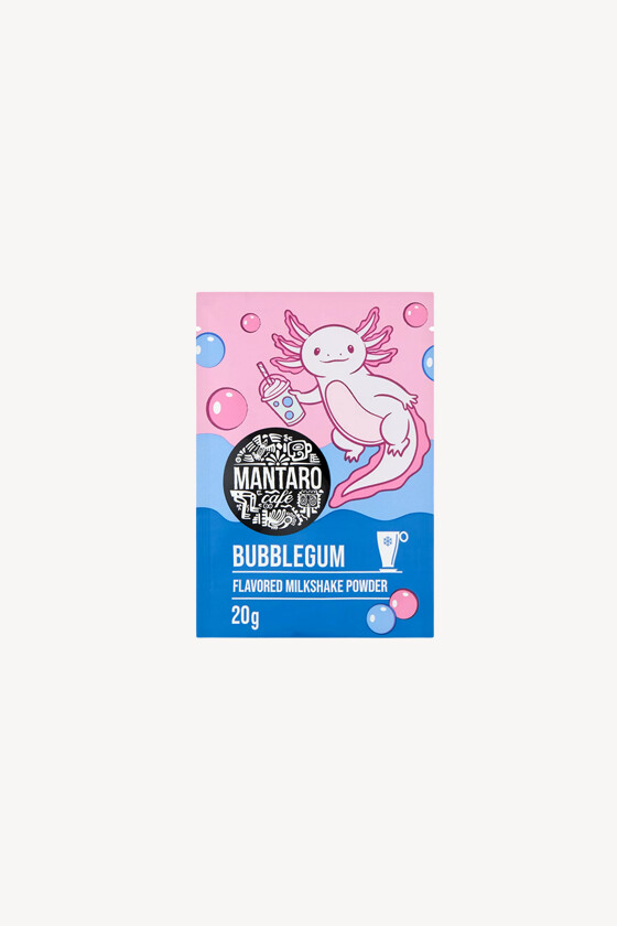 Mantaro italpor - Italpor - Italpor - Mantaro rágógumi ízű milkshake italpor - 20 g - 1 db