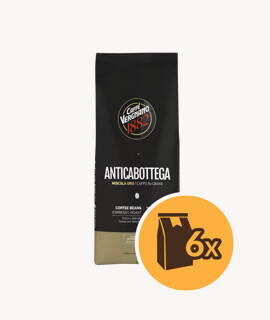 Caffé Vergnano Antica Bottega szemes kávé - 6 x 1 kg - 6 csomag/karton - 1 karton