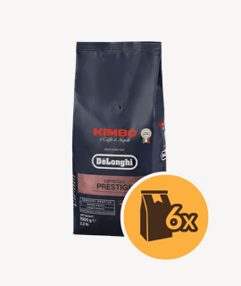 Kimbo Delonghi Espresso Prestige szemes kávé - 6 x 1 kg - 6 csomag/karton - 1 karton