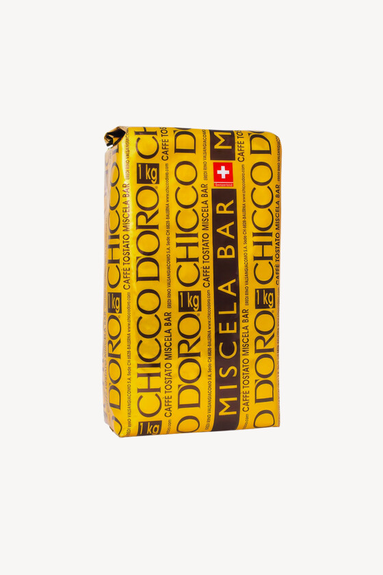 Chicco d'Oro kávé - Kávé 3-féle variánssal - Szemes - Chicco d'Oro Miscela Bar-S - 1 kg - 1 db