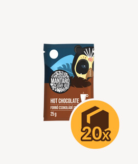 Mantaro forró csokoládé italpor - 20 x 25 g - 20 tasak/karton - 1 karton