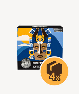 Mantaro Ristretto Intenso kapszulás kávé - 4 x 45 kapszula - 4 doboz/karton - 1 karton