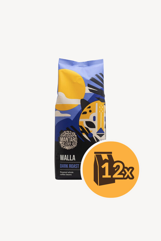 Mantaro kávé - Kávé 3-féle variánssal - Szemes - Mantaro Walla - 1 kg - 12 db - 1 karton