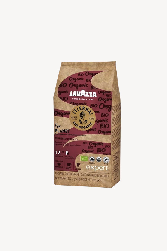 Lavazza kávé - Kávé 3-féle variánssal - Szemes - Lavazza Expert Tierra Bio-Organic Intenso - 1 kg - 6 db - 1 karton