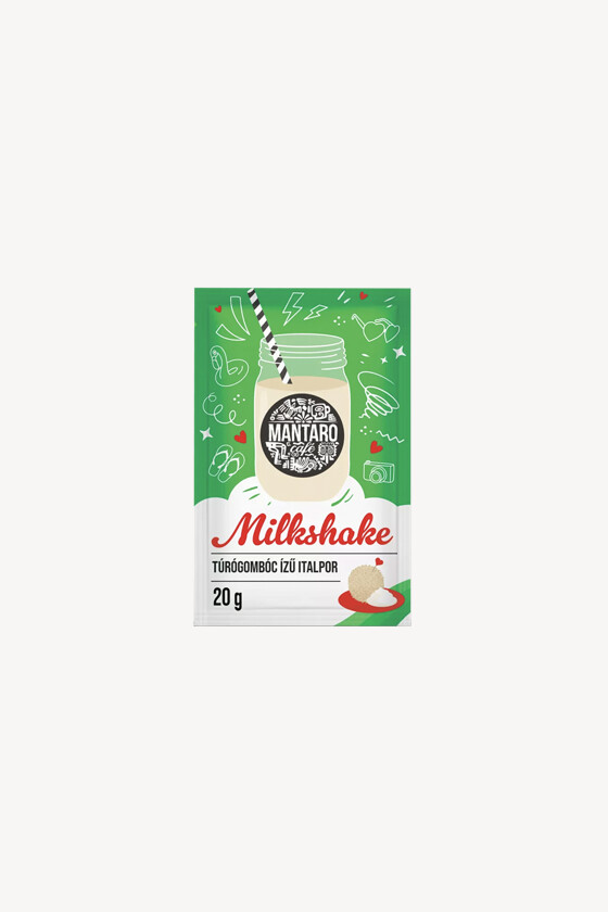 Mantaro kávé - Kávé 3-féle variánssal - Italpor - Mantaro túrógombóc ízű milkshake italpor - 25 g - 1 db