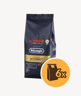Kimbo Delonghi Espresso Gourmet szemes kávé - 6 x 1 kg - 6 csomag/karton - 1 karton