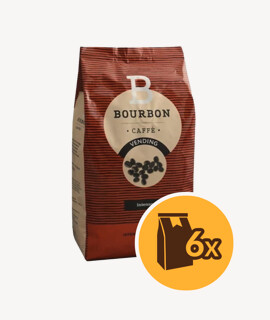 Lavazza Bourbon Intenso szemes kávé - 6 x 1 kg - 6 csomag/karton - 1 karton