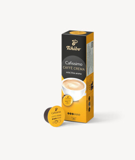 Tchibo Cafissimo Caffé Crema mild kapszulás kávé - 10 kapszula - 1 doboz