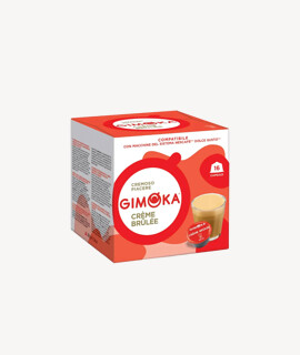 Gimoka kávé - Kávé 3-féle variánssal - Kapszulás - Dolce Gusto kompatibilis - Gimoka Créme Brülée - 16 kapszula - 1 db