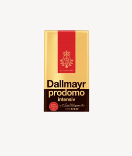Dallmayr kávé - Kávé 3-féle variánssal - Őrölt - Dallmayr Prodomo Intensiv - 500 g - 12 db - 1 karton