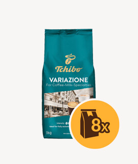 Tchibo Variazione szemes kávé - 8 x 1 kg - 8 csomag/karton - 1 karton