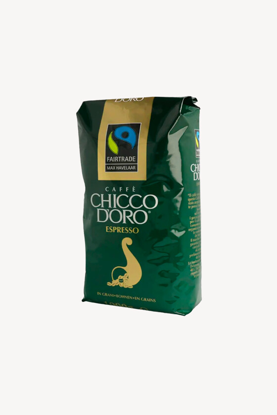 Chicco d'Oro kávé - Kávé 3-féle variánssal - Szemes - Chicco d'Oro Max Havelaar Fairtrade - 1 kg - 1 db