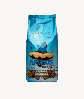 Amigos Caffé Qualitá Blu szemes kávé - 1 kg - 1 csomag