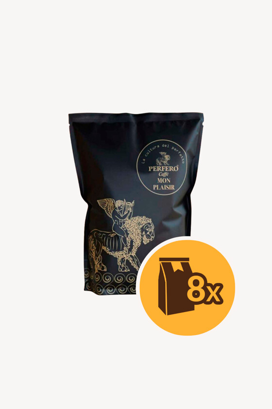 Perfero kávé - Kávé 3-féle variánssal - Szemes - Perfero Mon Plaisir - 1 kg - 8 db - 1 karton