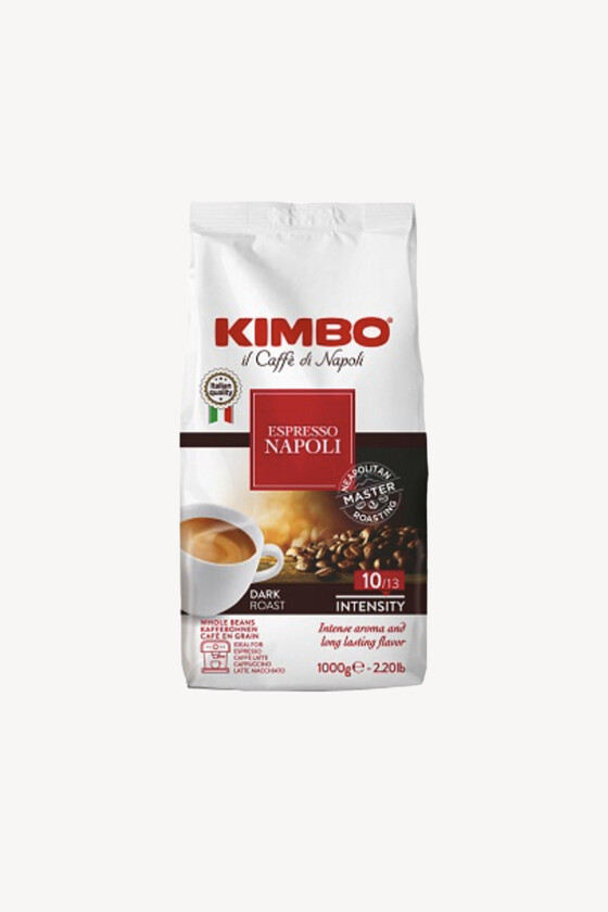 Kimbo szemes kávé - Kávé 3-féle variánssal - Szemes - Kimbo Espresso Napoli - 1 kg - 1 db