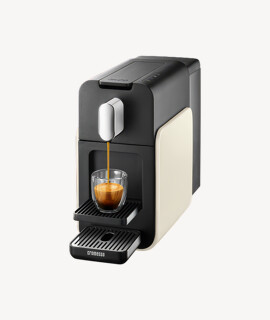 Cremesso Brava kapszulás kávéfőző - Kávégép szín szerint - Krémszínű