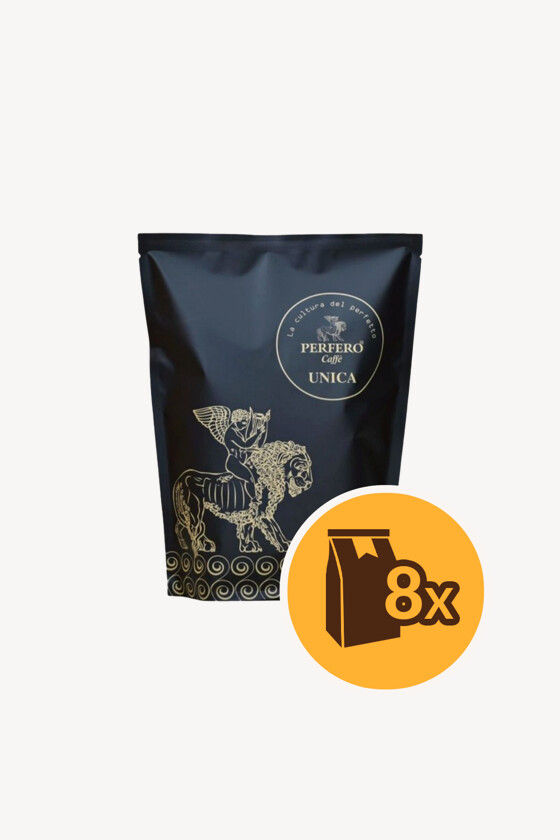 Perfero kávé - Kávé 3-féle variánssal - Szemes - Perfero Unica - 1 kg - 8 db - 1 karton