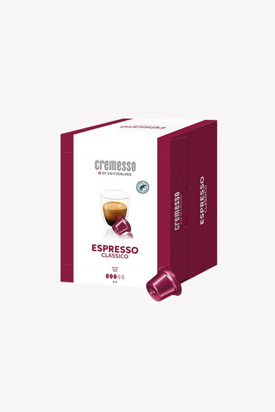 Cremesso kávé - Kávé 3-féle variánssal - Kapszulás - Cremesso kompatibilis - Cremesso Espresso Classico XXL Box - 48 kapszula - 8 db - 1 karton