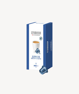 Cremesso kávé - Kávé 3-féle variánssal - Kapszulás - Cremesso kompatibilis - Cremesso Lungo Decaffeinato - 16 kapszula - 1 db
