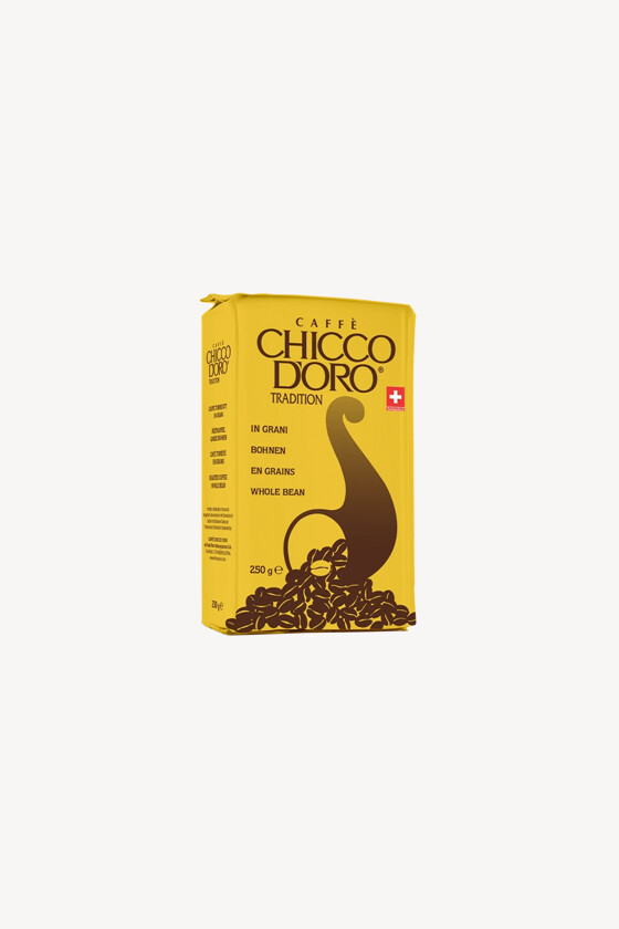 Chicco d'Oro kávé - Kávé 3-féle variánssal - Szemes - Chicco d'Oro Tradition - 250 g - 10 db - 1 karton