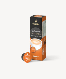 Tchibo Cafissimo Caffé Crema Rich aroma kapszulás kávé - 10 kapszula - 1 doboz