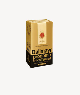 Dallmayr kávé - Kávé 3-féle variánssal - Szemes - Dallmayr Prodomo koffeinmentes - 500 g - 12 db - 1 karton