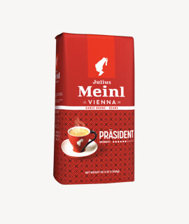 Julius Meinl kávé - Kávé 3-féle variánssal - Szemes - Julius Meinl Prasident - 1 kg - 6 db - 1 karton