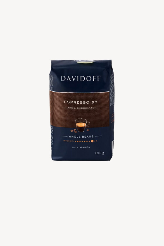 Davidoff kávé - Kávé 3-féle variánssal - Szemes - Davidoff Espresso 57 - 500 g - 10 db - 1 karton