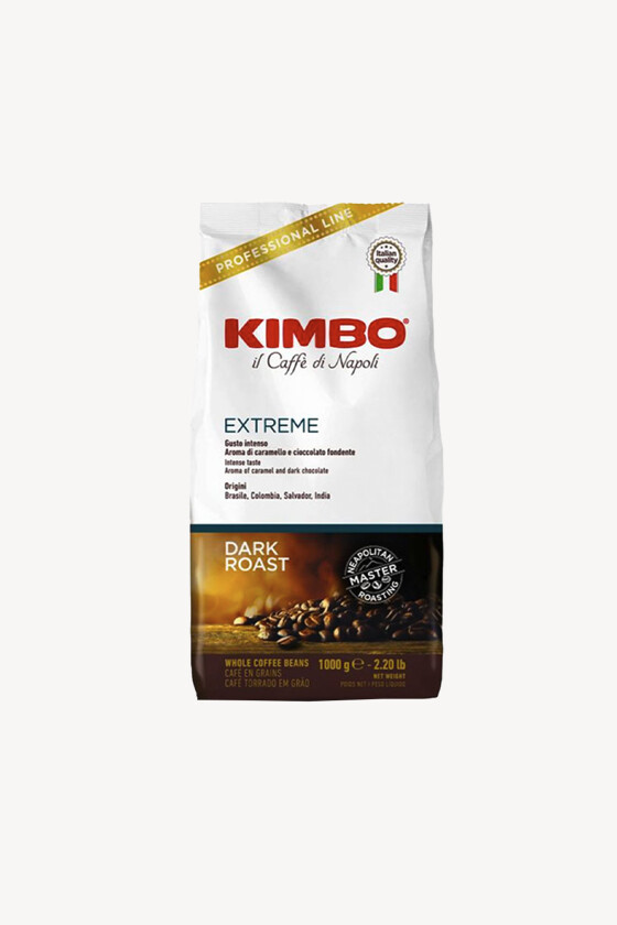 Kimbo szemes kávé - Kávé 3-féle variánssal - Szemes - Kimbo Extreme - 1 kg - 6 db - 1 karton