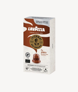Lavazza Nespresso Tierra Bio-Organic Africa Aluminium kapszulás kávé - 10 kapszula - 1 doboz
