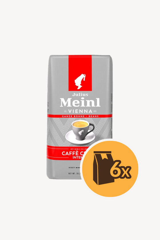 Julius Meinl kávé - Kávé 3-féle variánssal - Szemes - Julius Meinl Caffé Crema Intenso - 1 kg - 6 db - 1 karton