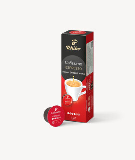 Tchibo Cafissimo Espresso elegant kapszulás kávé - 10 kapszula - 1 doboz