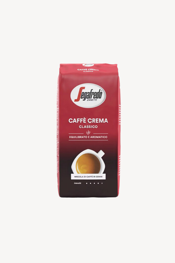 Segafredo kávé - Kávé 3-féle variánssal - Szemes - Segafredo Caffé Crema Classico - 1 kg - 4 db - 1 karton