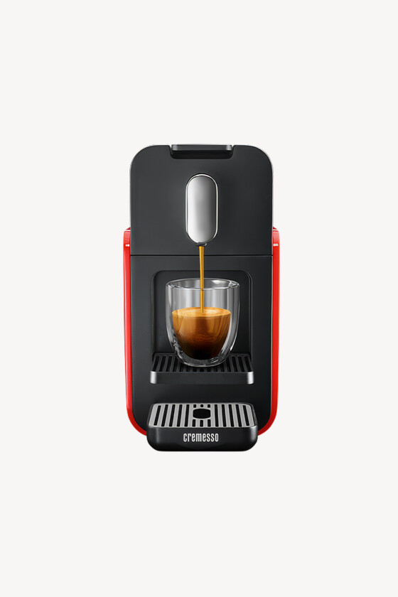 Cremesso Brava kapszulás kávéfőző - Kávégép szín szerint - Piros
