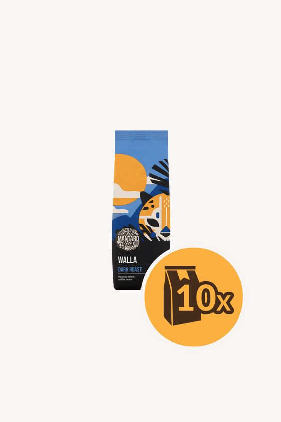 Mantaro kávé - Kávé 3-féle variánssal - Szemes - Mantaro Walla - 225 g - 10 db - 1 karton