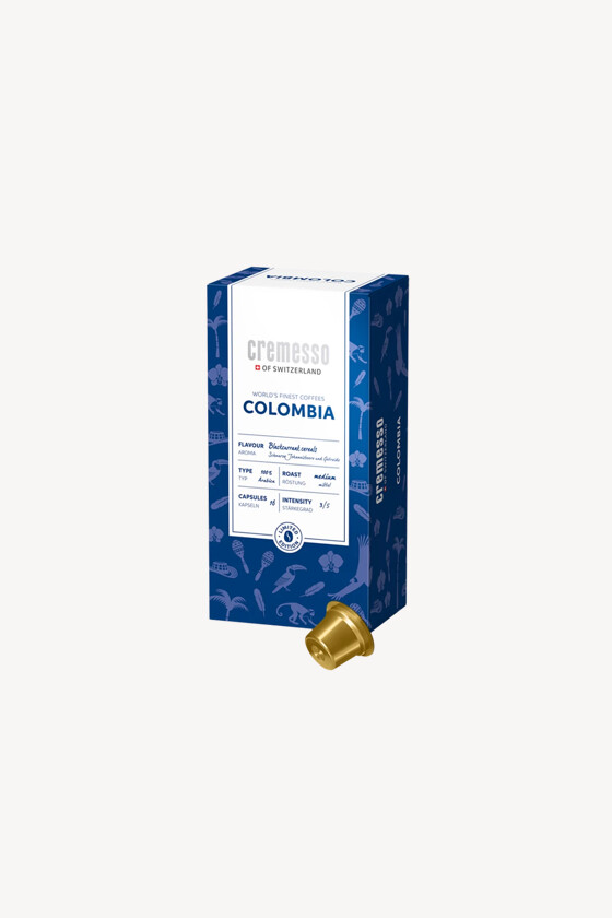 Cremesso Worlds Finest Coffee Colombia kapszulás kávé - 16 kapszula - 1 doboz