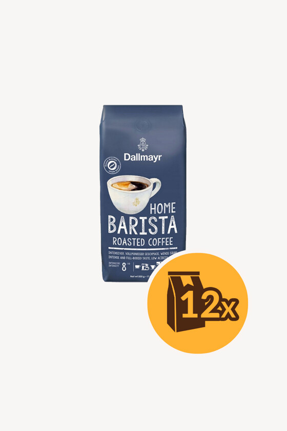 Dallmayr kávé - Kávé 3-féle variánssal - Szemes - Dallmayr Home Barista Roasted Coffee - 500 g - 12 db - 1 karton