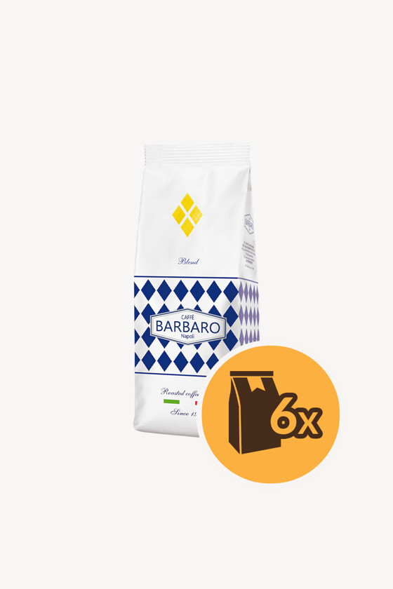 Barbaro szemes kávé - Kávé 3-féle variánssal - Szemes - Barbaro Gold - 1 kg - 6 db - 1 karton