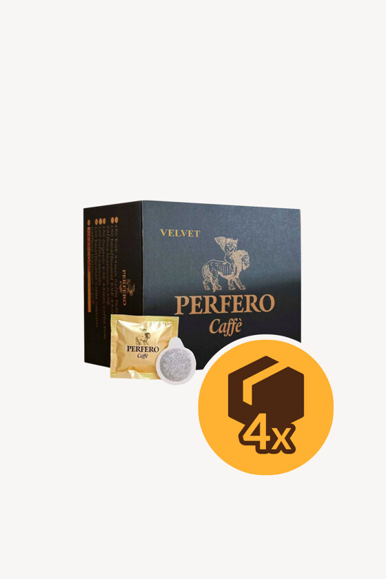 Perfero kávé - Kávé 3-féle variánssal - E.S.E. Pod kávépárna - Perfero Velvet - 150 kávépárna - 4 db - 1 karton