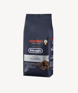 Kimbo Delonghi szemes kávé - Kávé 3-féle variánssal - Szemes - Kimbo Delonghi Espresso Classic - 1 kg - 6 db - 1 karton
