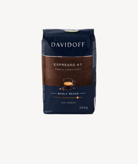 Davidoff kávé - Kávé 3-féle variánssal - Szemes - Davidoff Espresso 57 - 500 g - 1 db