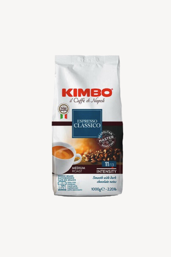 Kimbo szemes kávé - Kávé 3-féle variánssal - Szemes - Kimbo Espresso Classico - 1 kg - 6 db - 1 karton