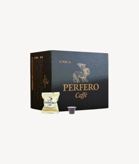 Perfero kávé - Kávé 3-féle variánssal - Kapszulás - Nespresso kompatibilis - Perfero Unica - 100 kapszula - 1 db