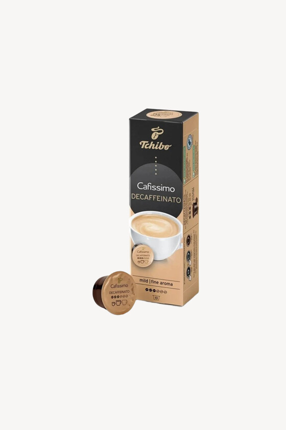 Tchibo kávé - Kávé 3-féle variánssal - Kapszulás - Tchibo Cafissimo kompatibilis - Tchibo Cafissimo Decaffeinato - 10 kapszula - 1 db