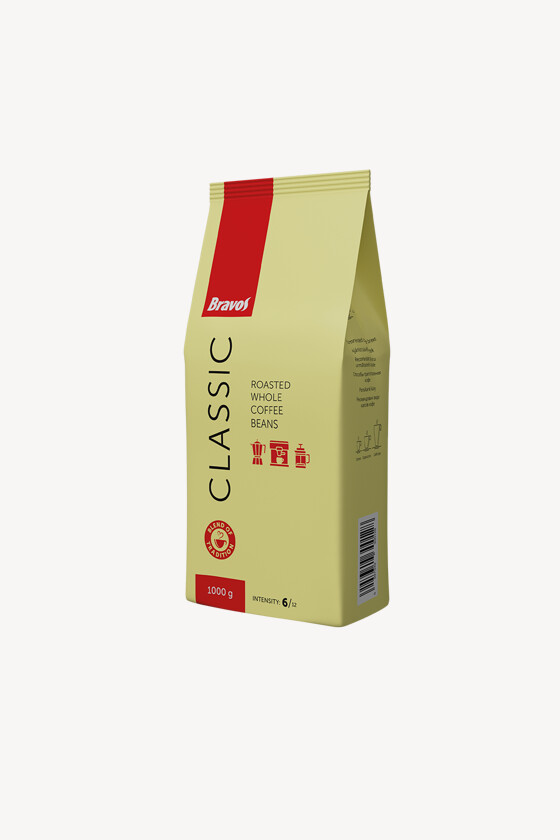 Bravos Classic szemes kávé - 1 kg - 1 csomag