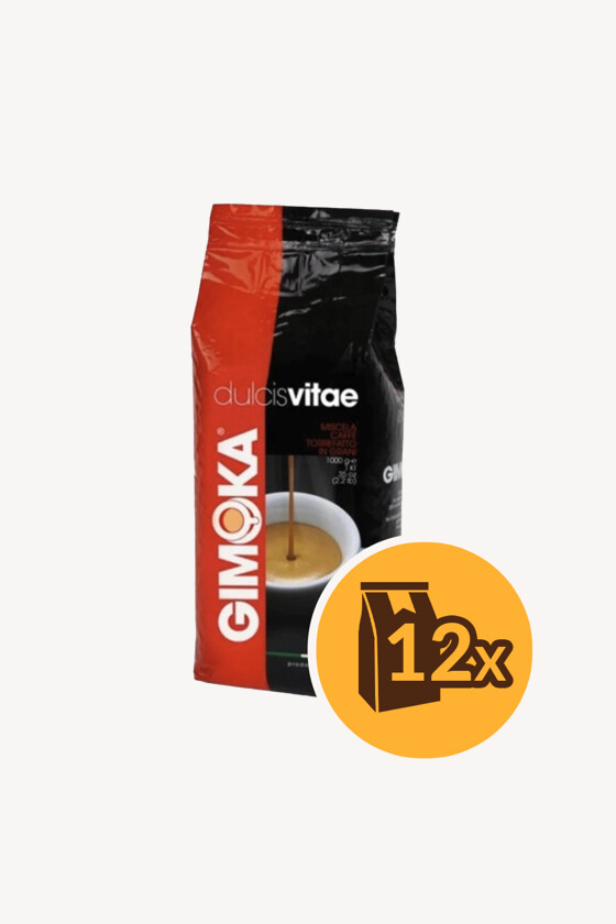 Gimoka Dulcis Vitae szemes kávé - 12 x 1 kg - 12 csomag/karton - 1 karton