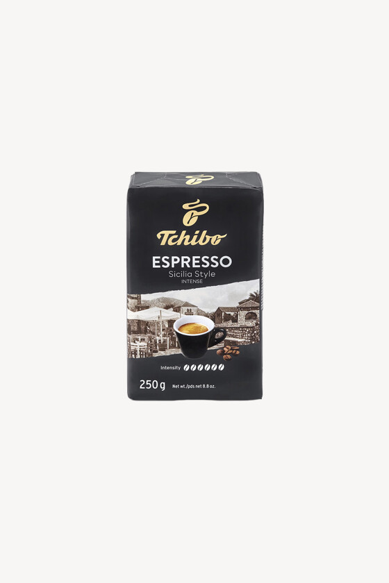 Tchibo kávé - Kávé 3-féle variánssal - Őrölt - Tchibo Espresso Sicilia Style - 250 g - 12 db - 1 karton