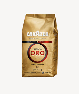Lavazza kávé - Kávé 3-féle variánssal - Szemes - Lavazza Qualitá Oro - 1 kg - 6 db - 1 karton